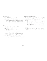 Preview for 7 page of Panasonic GPRV201 - REAR VIEW CAMERA Operating Instructions Manual