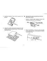 Preview for 9 page of Panasonic GPRV201 - REAR VIEW CAMERA Operating Instructions Manual