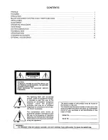 Предварительный просмотр 2 страницы Panasonic GPRV202 - REAR VIEW CAMERA Operating Instructions Manual