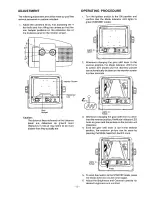 Предварительный просмотр 7 страницы Panasonic GPRV202 - REAR VIEW CAMERA Operating Instructions Manual