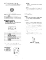 Предварительный просмотр 10 страницы Panasonic GPUS502 - INDUSTRIAL COLOR CAM Operating Instructions Manual