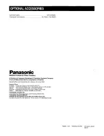 Preview for 24 page of Panasonic GPUS522CU - COLOR CAMERA Operating Instructions Manual