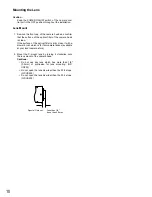 Предварительный просмотр 10 страницы Panasonic GPUS522CUA - IND CCD CAMERA Operating Instructions Manual