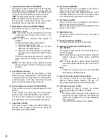 Предварительный просмотр 6 страницы Panasonic GPUS522HA - IND CCD CAMERA Operating Instructions Manual