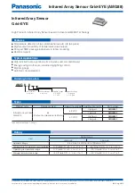 Panasonic Grid-EYE AMG88 Series Manual preview