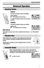 Предварительный просмотр 11 страницы Panasonic GSM EB-G500 Series Operating Instructions Manual