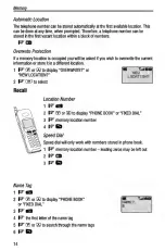 Preview for 18 page of Panasonic GSM EB-G500 Series Operating Instructions Manual