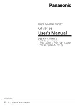 Panasonic GT01 User Manual предпросмотр