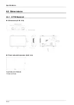 Предварительный просмотр 100 страницы Panasonic GT703 User Manual