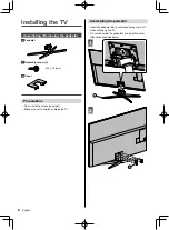 Предварительный просмотр 8 страницы Panasonic GX880H Series Operating Instructions Manual