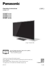 Preview for 1 page of Panasonic GZ1000G Series Operating Instructions Manual