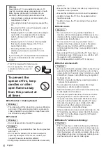 Preview for 6 page of Panasonic GZ1000G Series Operating Instructions Manual