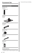 Preview for 8 page of Panasonic GZ1000G Series Operating Instructions Manual