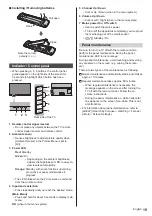 Preview for 19 page of Panasonic GZ1000G Series Operating Instructions Manual