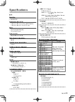 Предварительный просмотр 25 страницы Panasonic GZ2000H Series Operating Instructions Manual