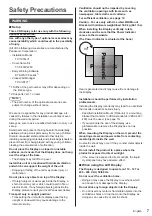 Preview for 7 page of Panasonic H-55LFV60U Operating Instructions Manual