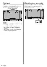 Preview for 14 page of Panasonic H-55LFV60U Operating Instructions Manual