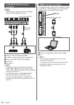 Preview for 22 page of Panasonic H-55LFV60U Operating Instructions Manual