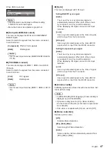 Preview for 47 page of Panasonic H-55LFV60U Operating Instructions Manual