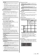 Preview for 65 page of Panasonic H-55LFV60U Operating Instructions Manual