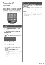 Preview for 91 page of Panasonic H-55LFV60U Operating Instructions Manual