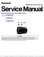 Preview for 1 page of Panasonic H-E08018E Service Manual