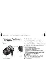 Предварительный просмотр 8 страницы Panasonic H-FS045200E Operating	 Instruction