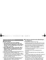 Предварительный просмотр 14 страницы Panasonic H-FS045200E Operating	 Instruction