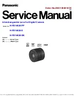 Preview for 1 page of Panasonic H-FS1442AE Service Manual