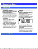 Предварительный просмотр 4 страницы Panasonic H-FS35100E Service Manual