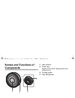 Preview for 6 page of Panasonic H-H014A Operating Instructions Manual