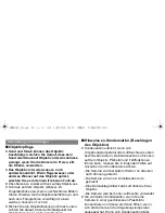 Preview for 15 page of Panasonic H-H014A Operating Instructions Manual