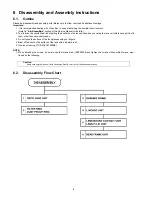 Preview for 8 page of Panasonic H-H025E Service Manual