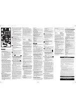 Предварительный просмотр 2 страницы Panasonic H-HS030 Operating Instructions