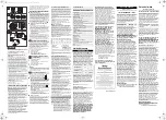 Предварительный просмотр 2 страницы Panasonic H-HS030 Owner'S Manual