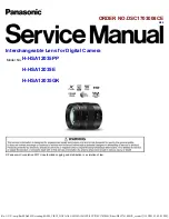 Panasonic H-HSA12035PP Service Manual предпросмотр