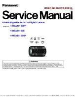 Panasonic H-HSA35100E Service Manual preview
