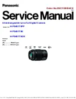 Предварительный просмотр 1 страницы Panasonic H-PS45175E Service Manual