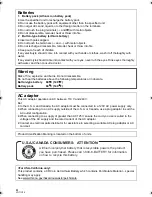 Предварительный просмотр 4 страницы Panasonic H1 - Toughbook - Atom Z540 Operating Instructions Manual