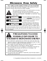 Preview for 2 page of Panasonic H625 Operating Instructions Manual