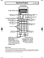 Preview for 12 page of Panasonic H625 Operating Instructions Manual