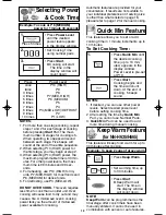 Preview for 14 page of Panasonic H625 Operating Instructions Manual