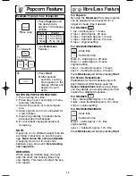 Preview for 15 page of Panasonic H625 Operating Instructions Manual