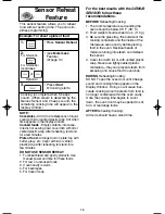 Preview for 18 page of Panasonic H625 Operating Instructions Manual