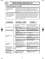 Preview for 28 page of Panasonic H625 Operating Instructions Manual