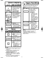 Preview for 45 page of Panasonic H625 Operating Instructions Manual