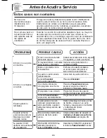 Preview for 60 page of Panasonic H625 Operating Instructions Manual