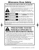 Preview for 2 page of Panasonic H724 Operating Instructions Manual