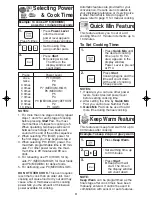 Preview for 13 page of Panasonic H724 Operating Instructions Manual