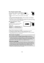 Preview for 31 page of Panasonic HC-2X970M Operating Instructions Manual